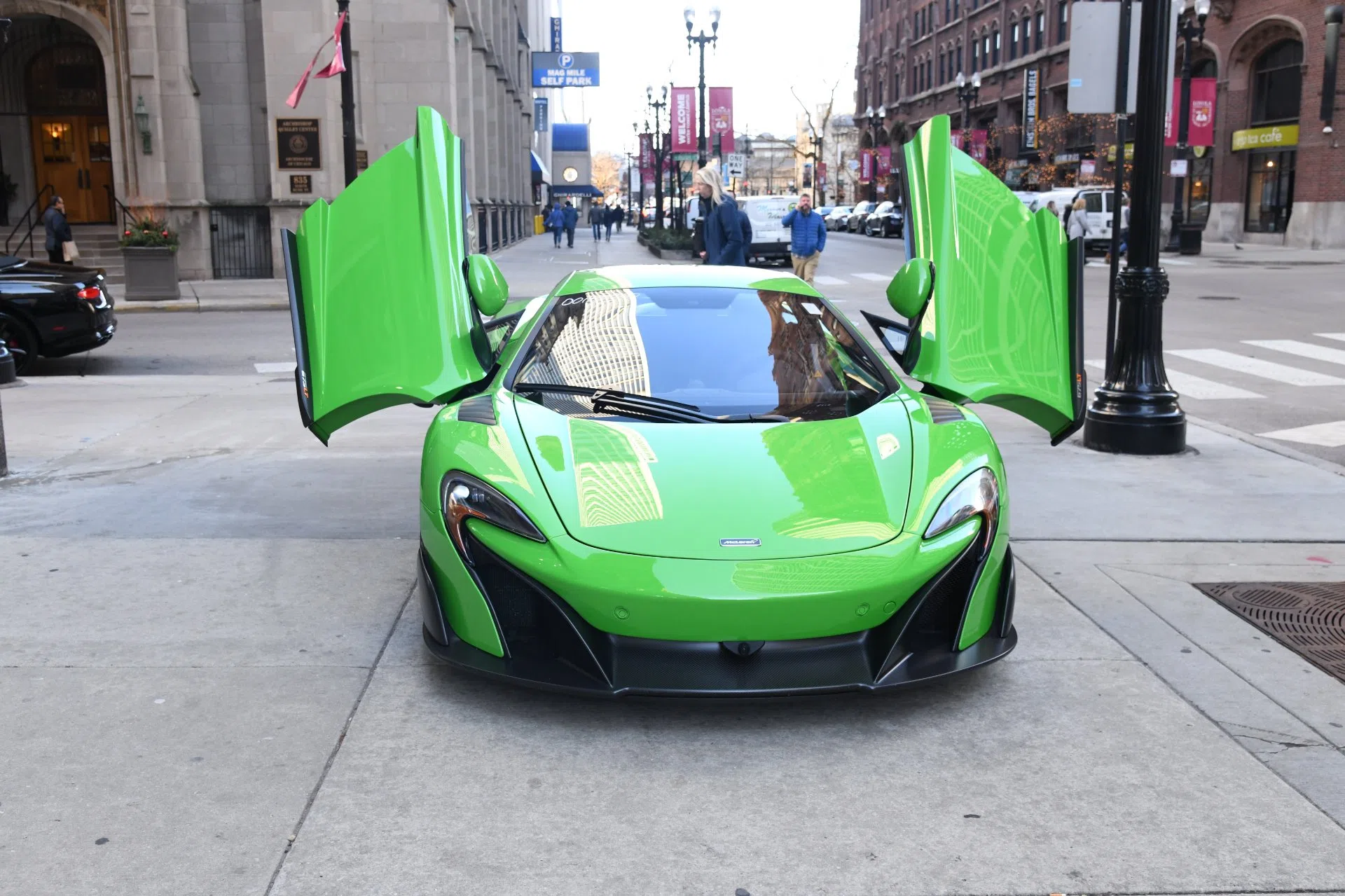 2016 McLaren 675LT for sale, exterior, Mantis Green