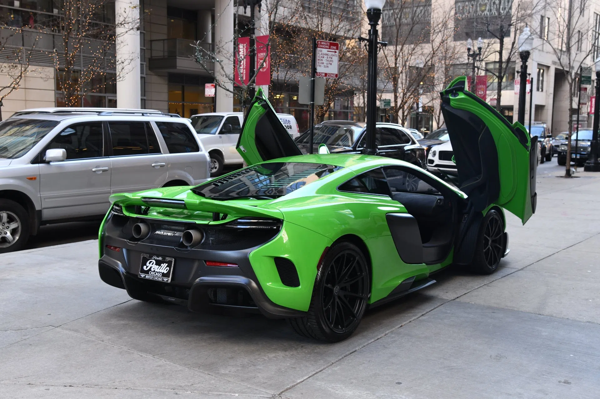 2016 McLaren 675LT for sale, exterior, Mantis Green
