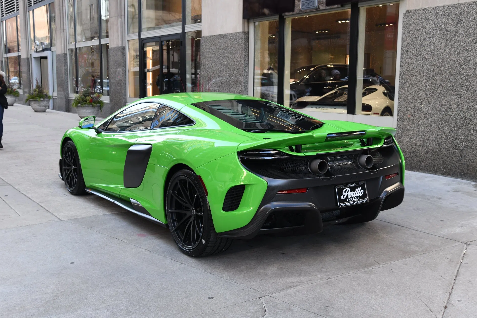 2016 McLaren 675LT for sale, exterior, Mantis Green