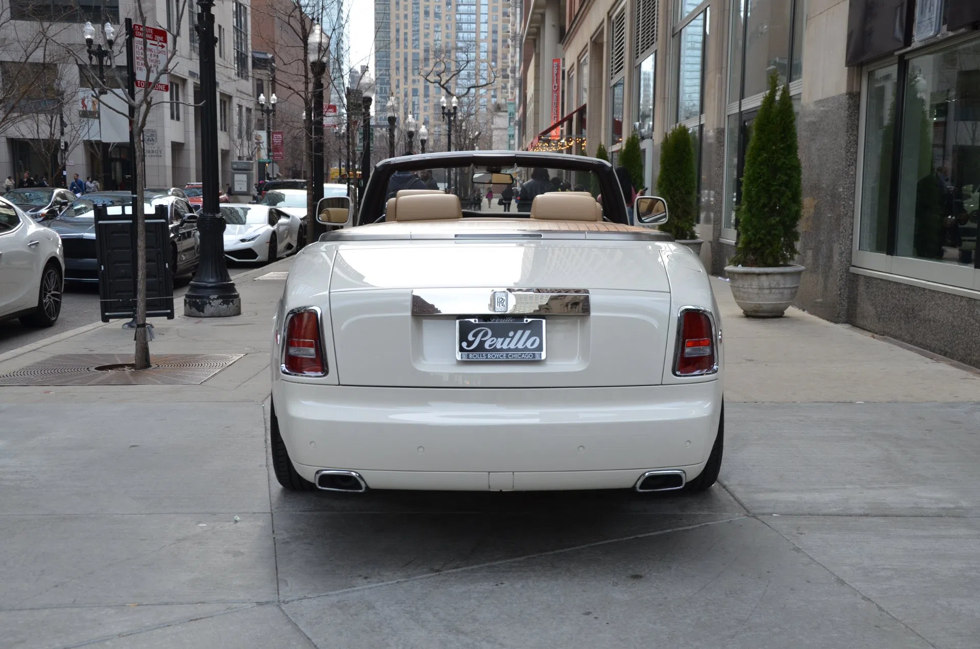 2015 Rolls-Royce Phantom Drophead Coupe for sale, exterior, Cornish White