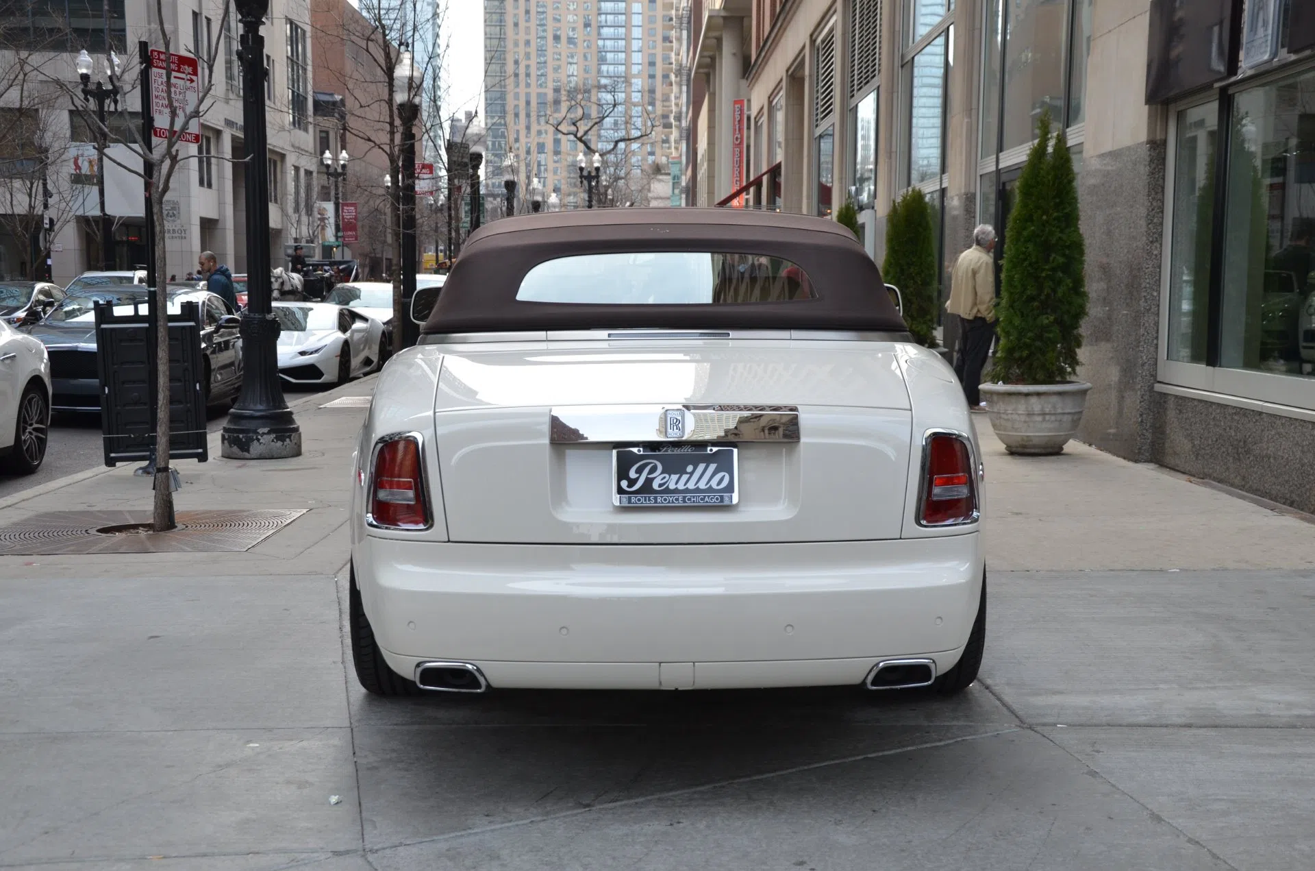 2015 Rolls-Royce Phantom Drophead Coupe for sale, exterior, Cornish White