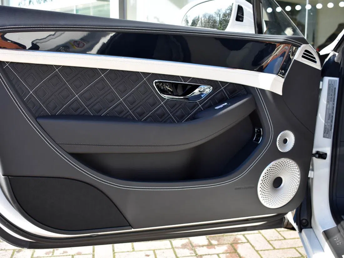 2020 Bentley Continental GTC W12 1ST Edition interior, door panel, Linen