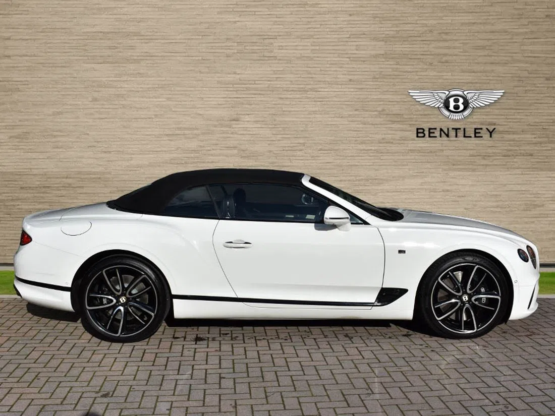 2020 Bentley Continental GTC W12 1ST Edition for sale, exterior, Glacier white