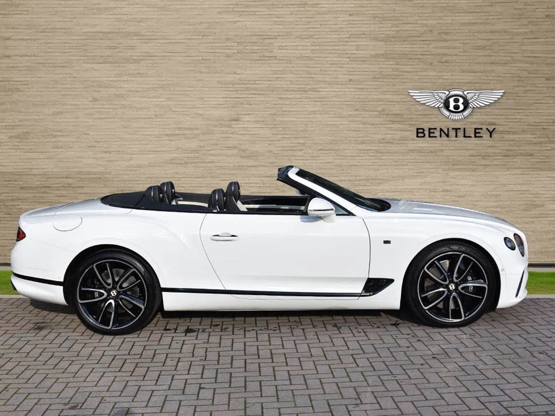 2020 Bentley Continental GTC W12 1ST Edition for sale, exterior, Glacier white
