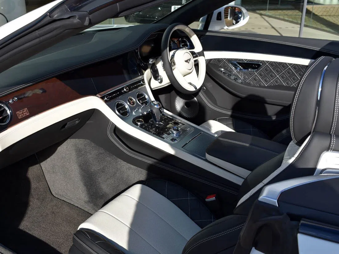 2020 Bentley Continental GTC W12 1ST Edition interior, Linen