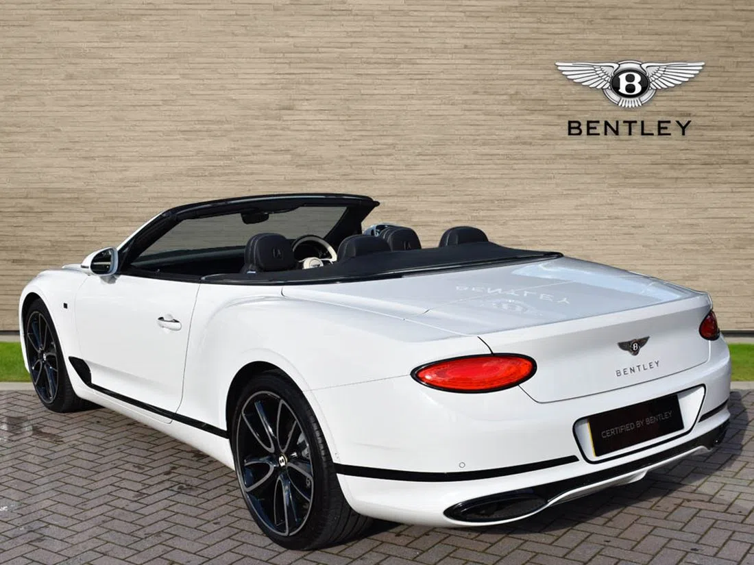 2020 Bentley Continental GTC W12 1ST Edition for sale, exterior, Glacier white