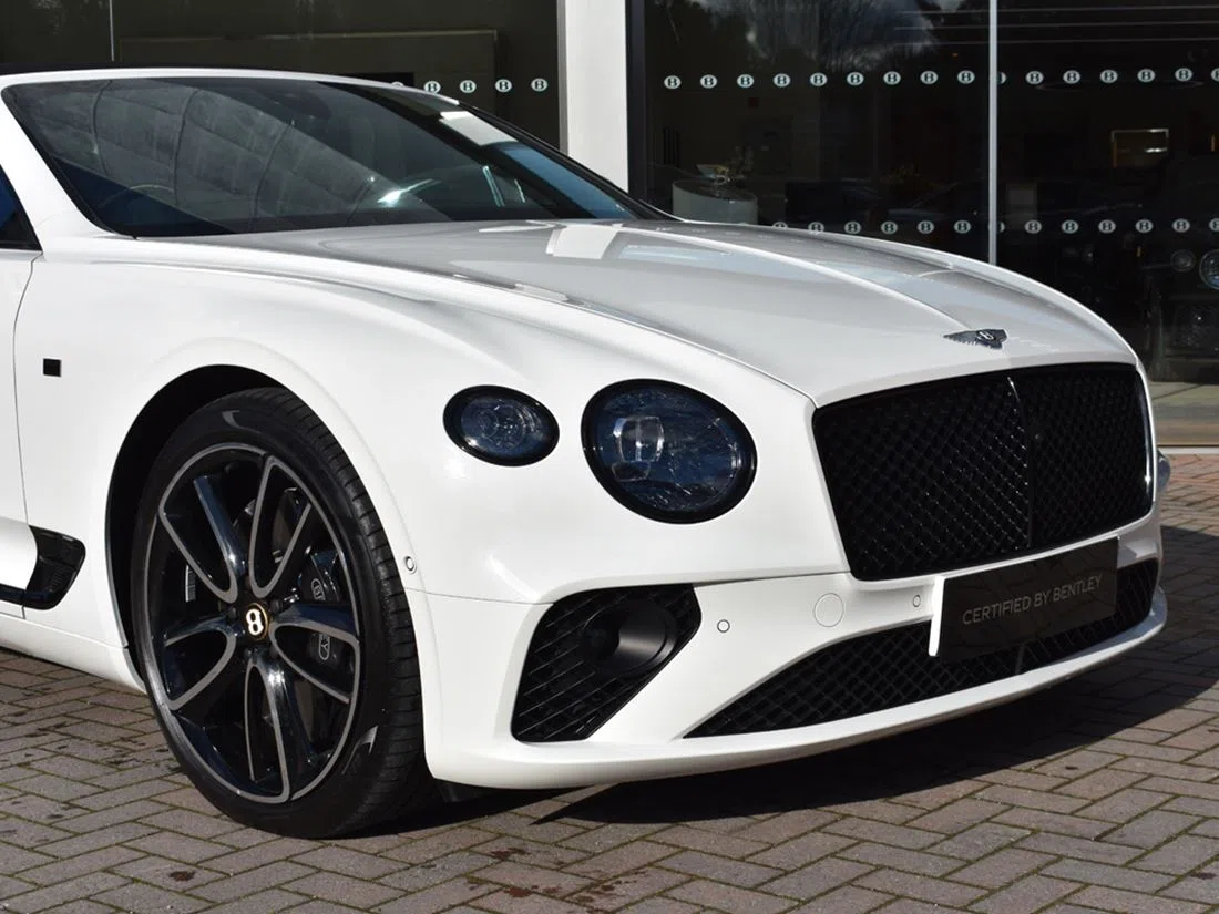 2020 Bentley Continental GTC W12 1ST Edition for sale, exterior, Glacier white