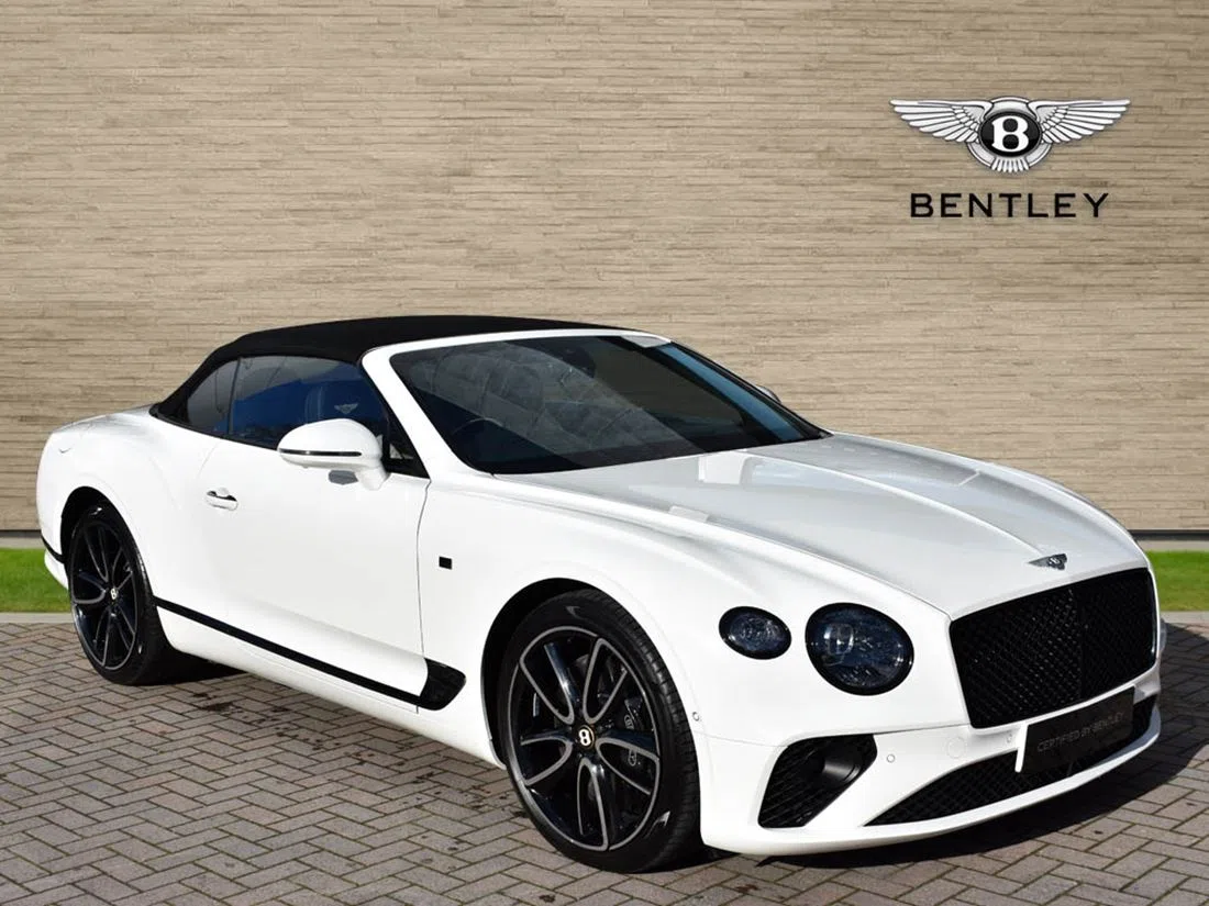 2020 Bentley Continental GTC W12 1ST Edition for sale, exterior, Glacier white