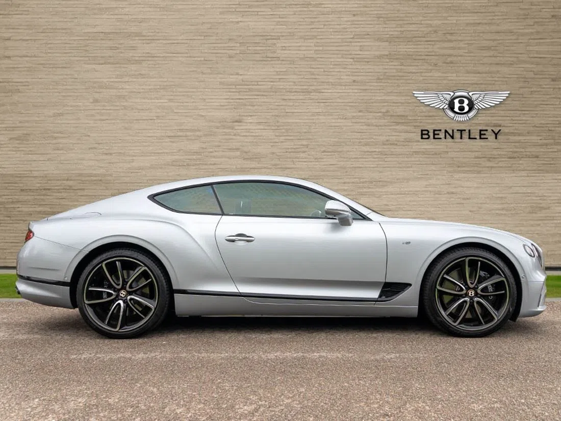 2019 Bentley Continental GT V8 for sale, exterior, Moonbeam