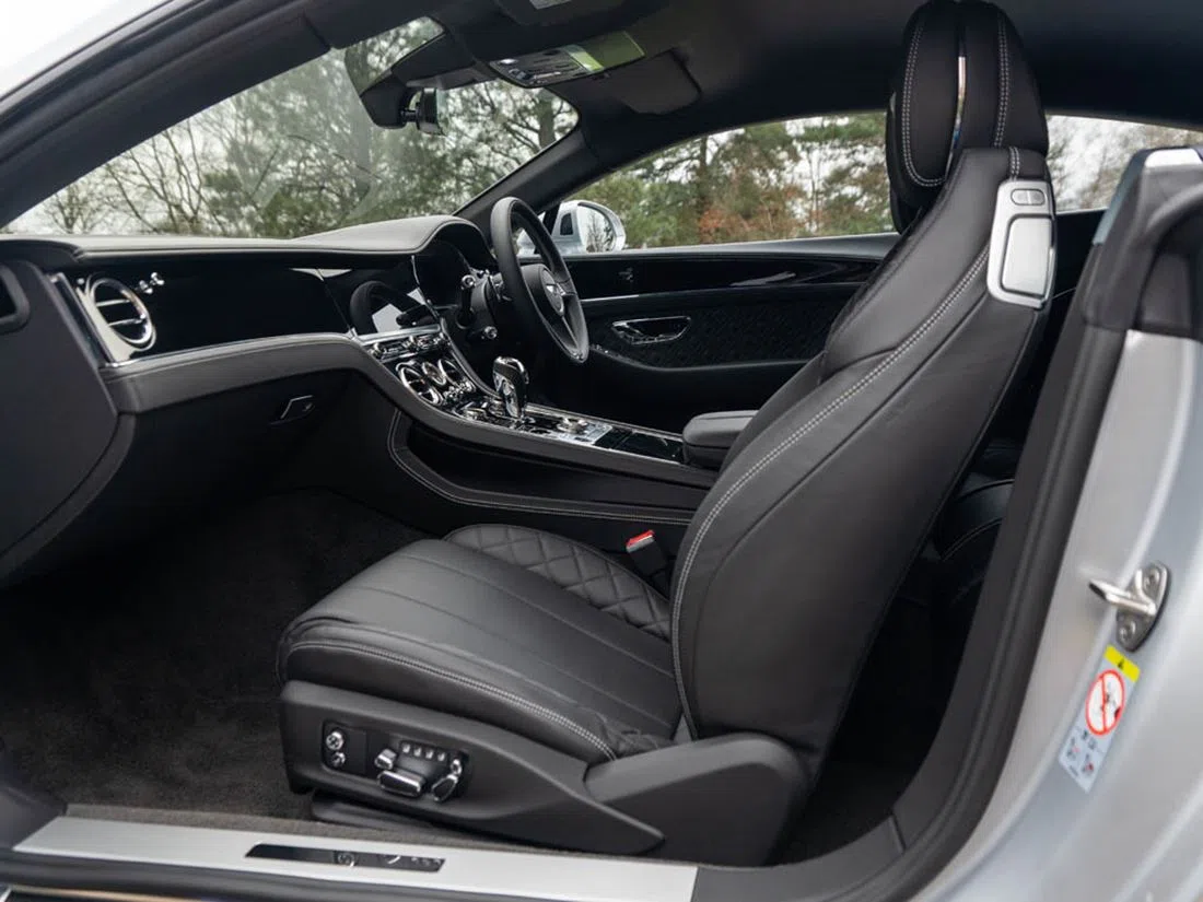 2019 Bentley Continental GT V8 interior, seats, Beluga
