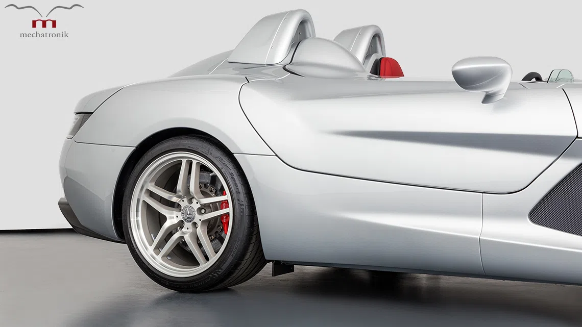 2009 Mechatronik Trade : Mercedes-Benz SLR McLaren Stirling Moss for sale, exterior, Crystal Laurit Silber