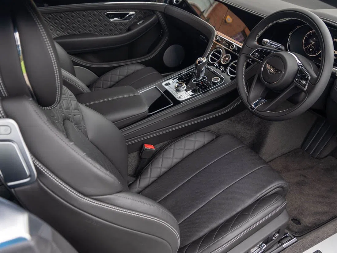 2019 Bentley Continental GT V8 interior, Beluga