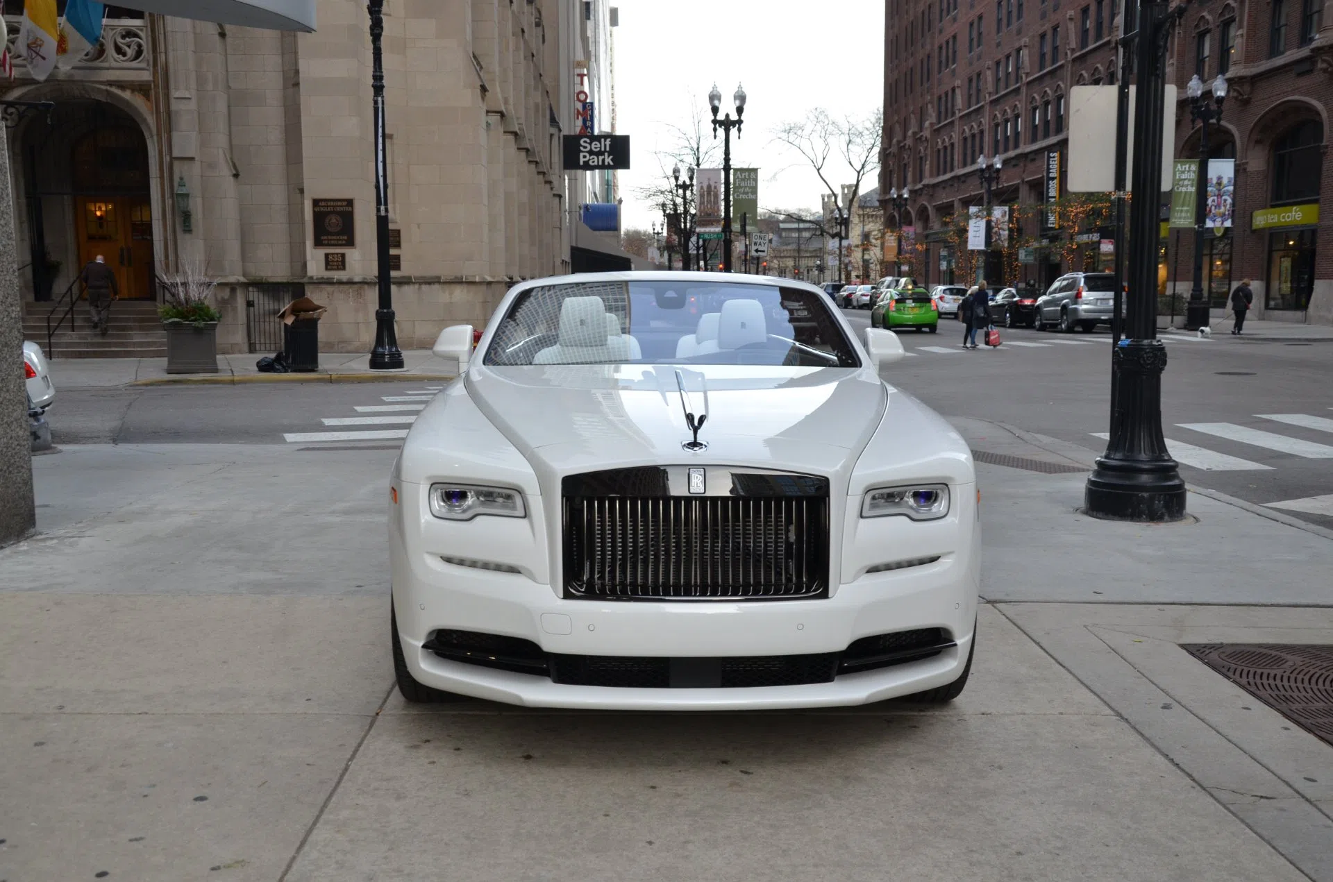 2018 Rolls-Royce Dawn for sale, exterior, English White