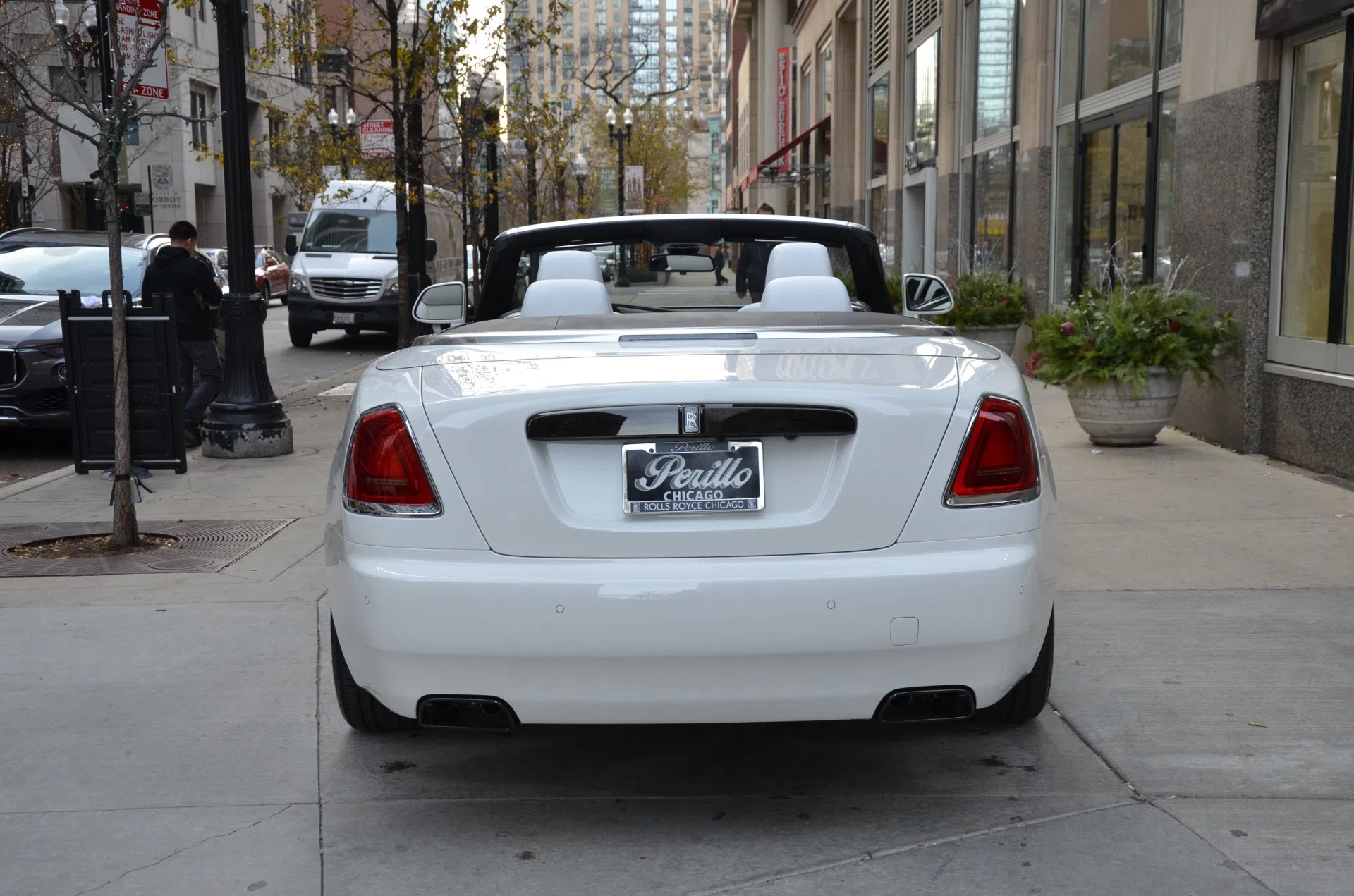 2018 Rolls-Royce Dawn for sale, exterior, English White