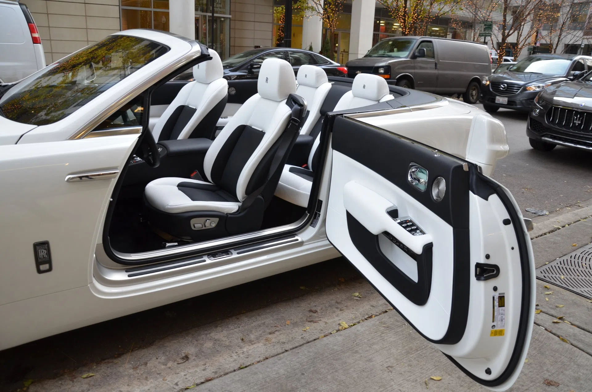2018 Rolls-Royce Dawn for sale, exterior, English White