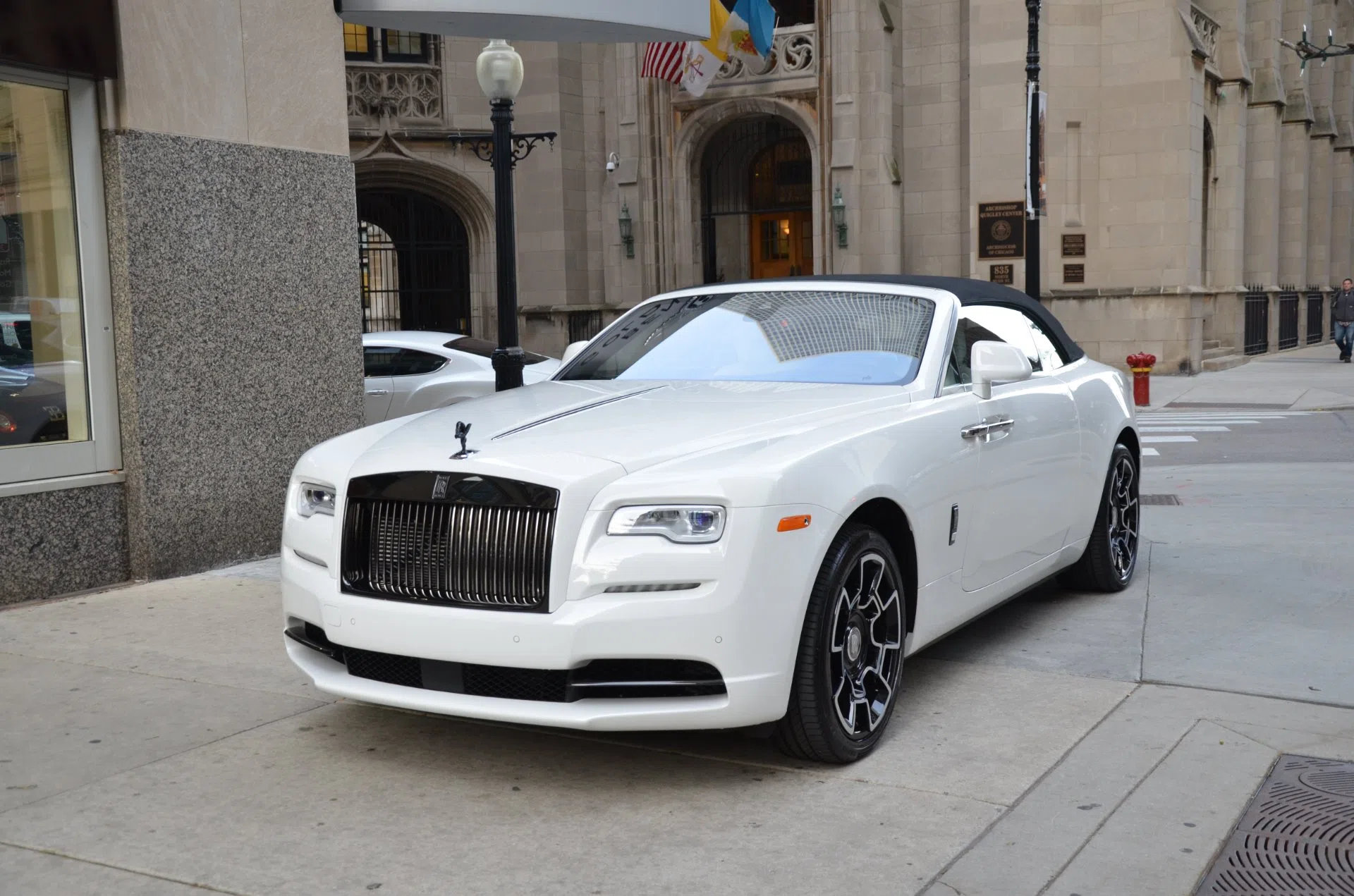2018 Rolls-Royce Dawn for sale, exterior, English White