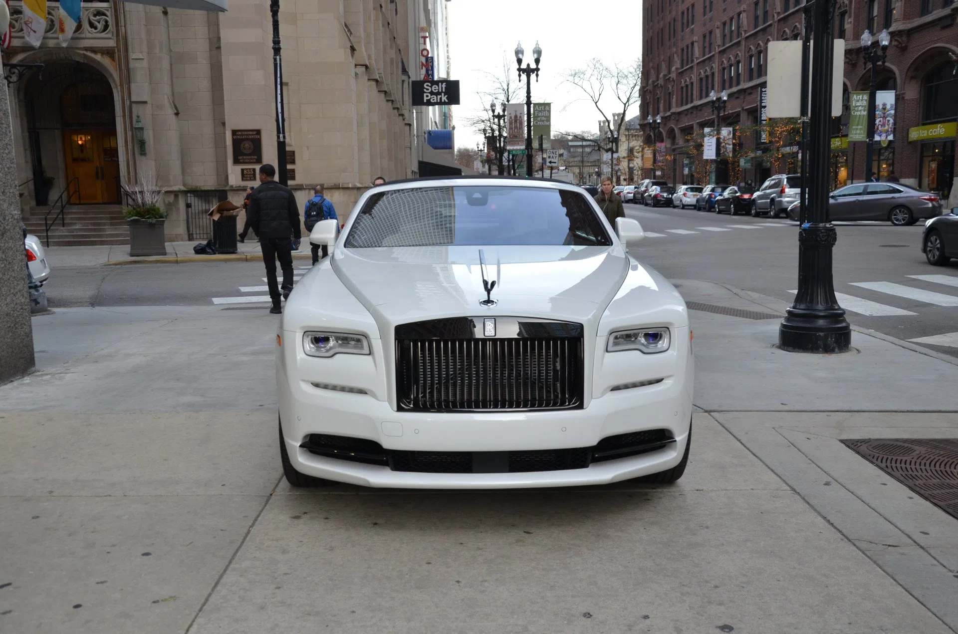 2018 Rolls-Royce Dawn for sale, exterior, English White