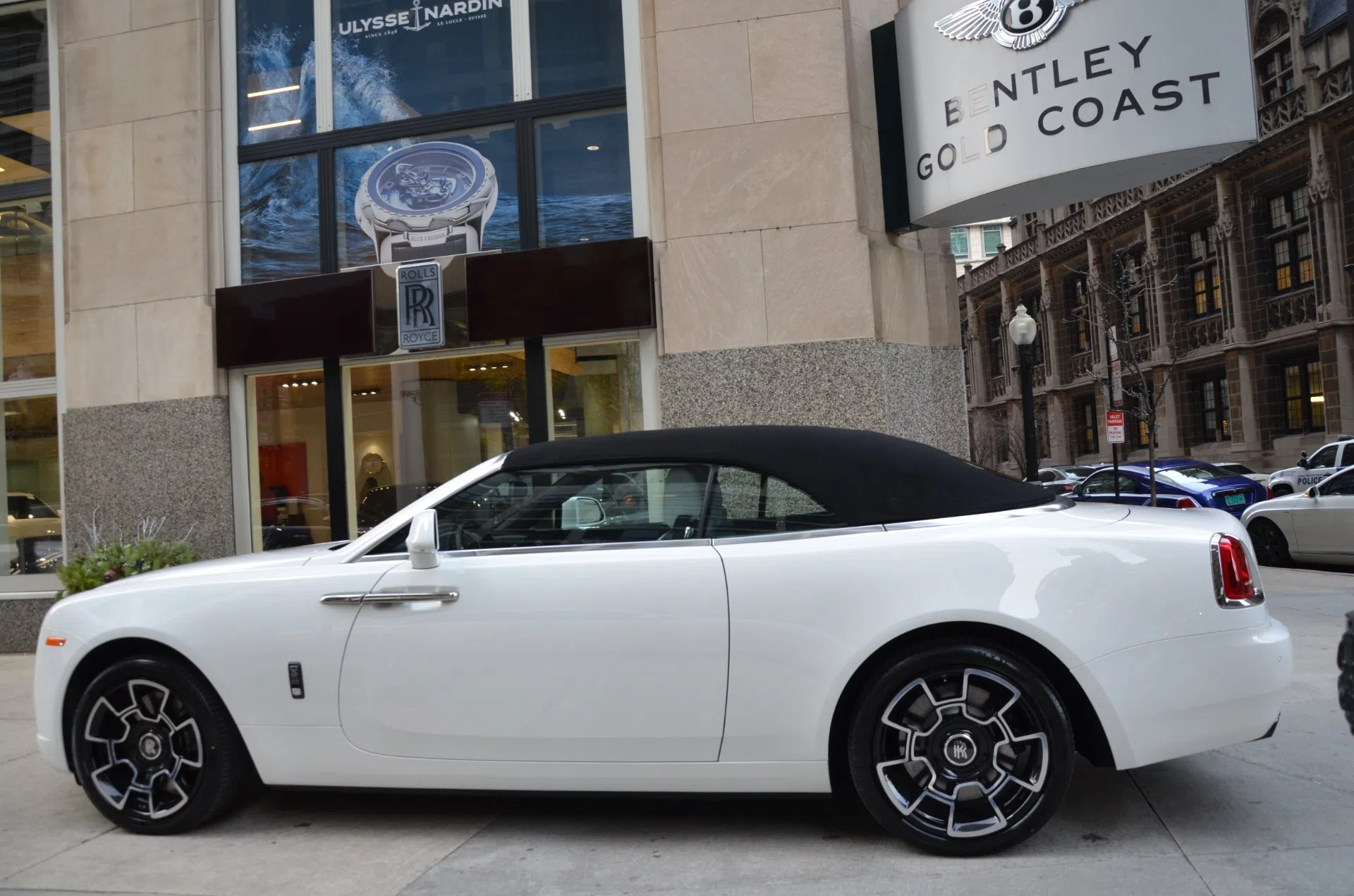 2018 Rolls-Royce Dawn for sale, exterior, English White