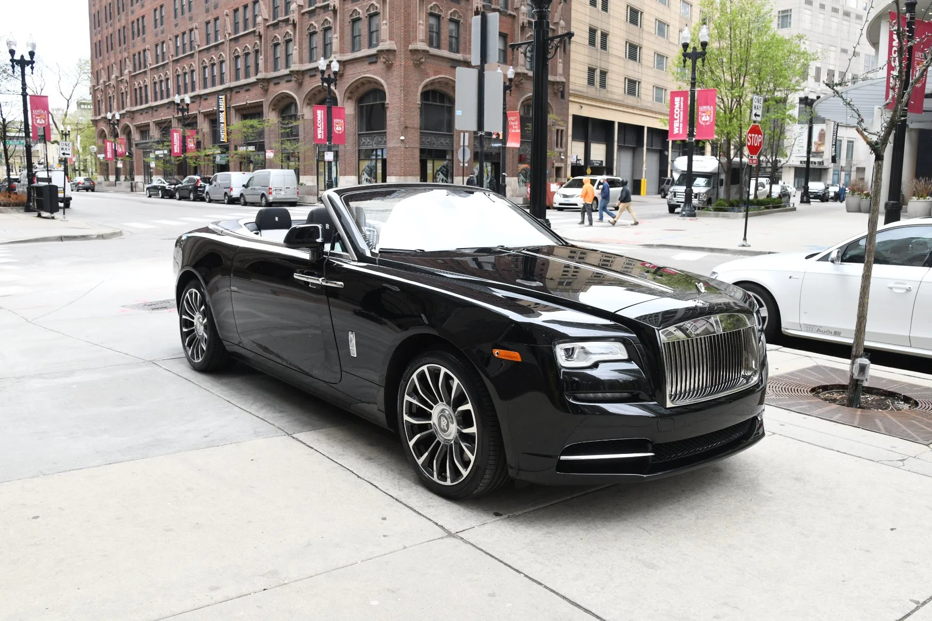 2018 Rolls-Royce Dawn for sale, exterior, Black Diamond
