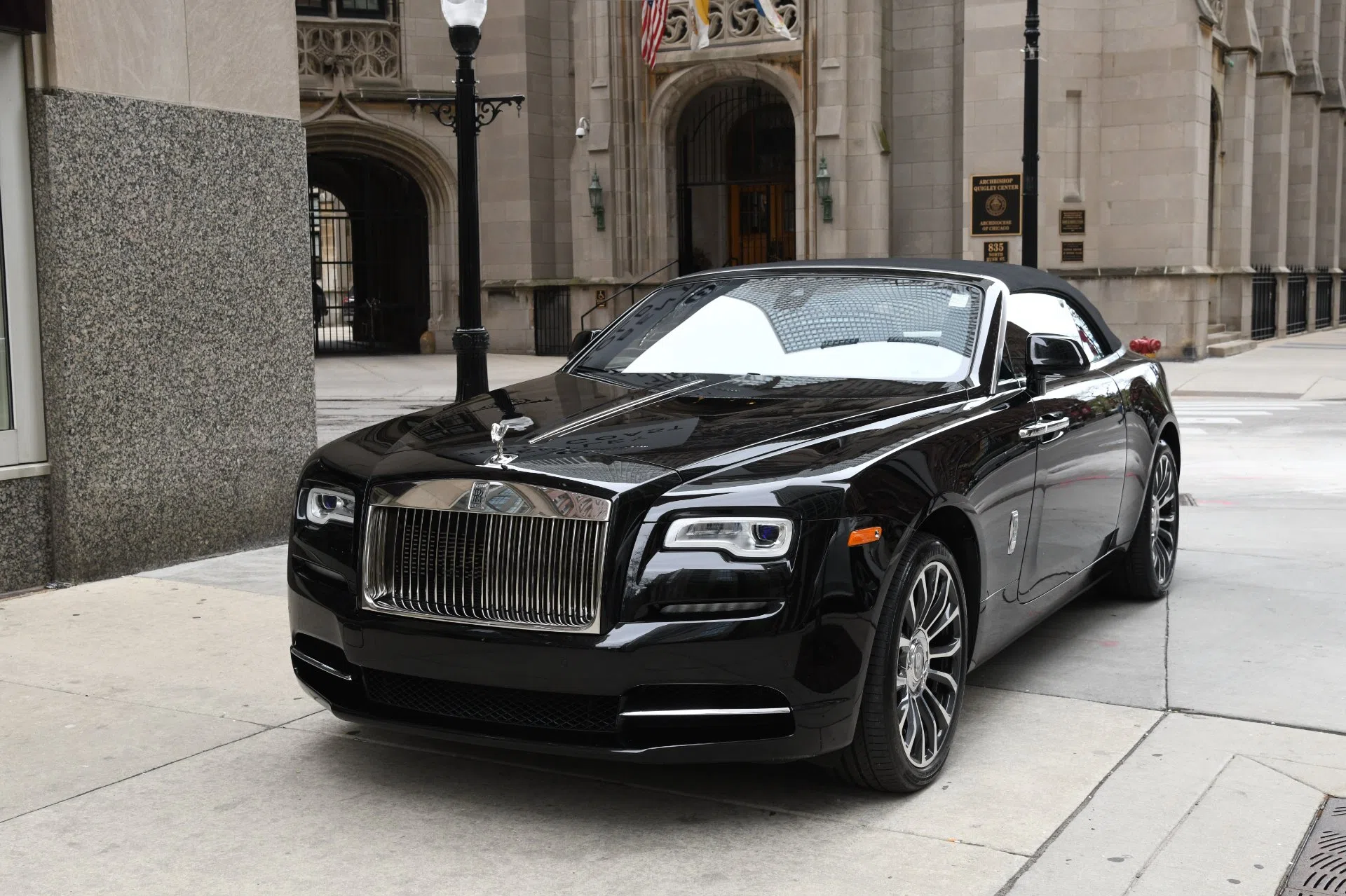2018 Rolls-Royce Dawn for sale, exterior, Black Diamond