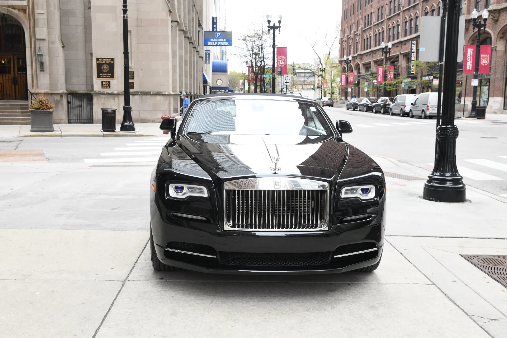 2018 Rolls-Royce Dawn for sale, exterior, Black Diamond