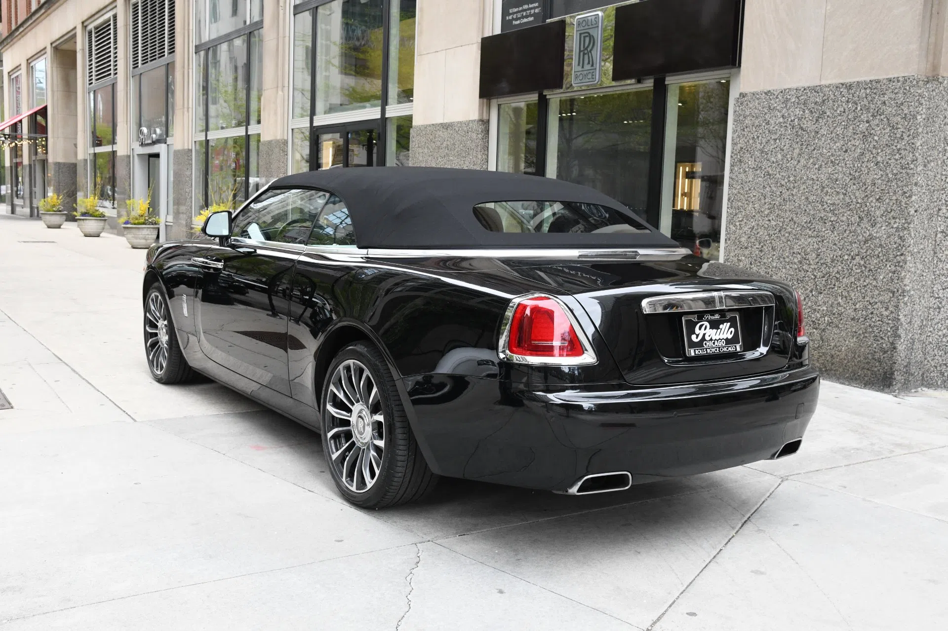 2018 Rolls-Royce Dawn for sale, exterior, Black Diamond