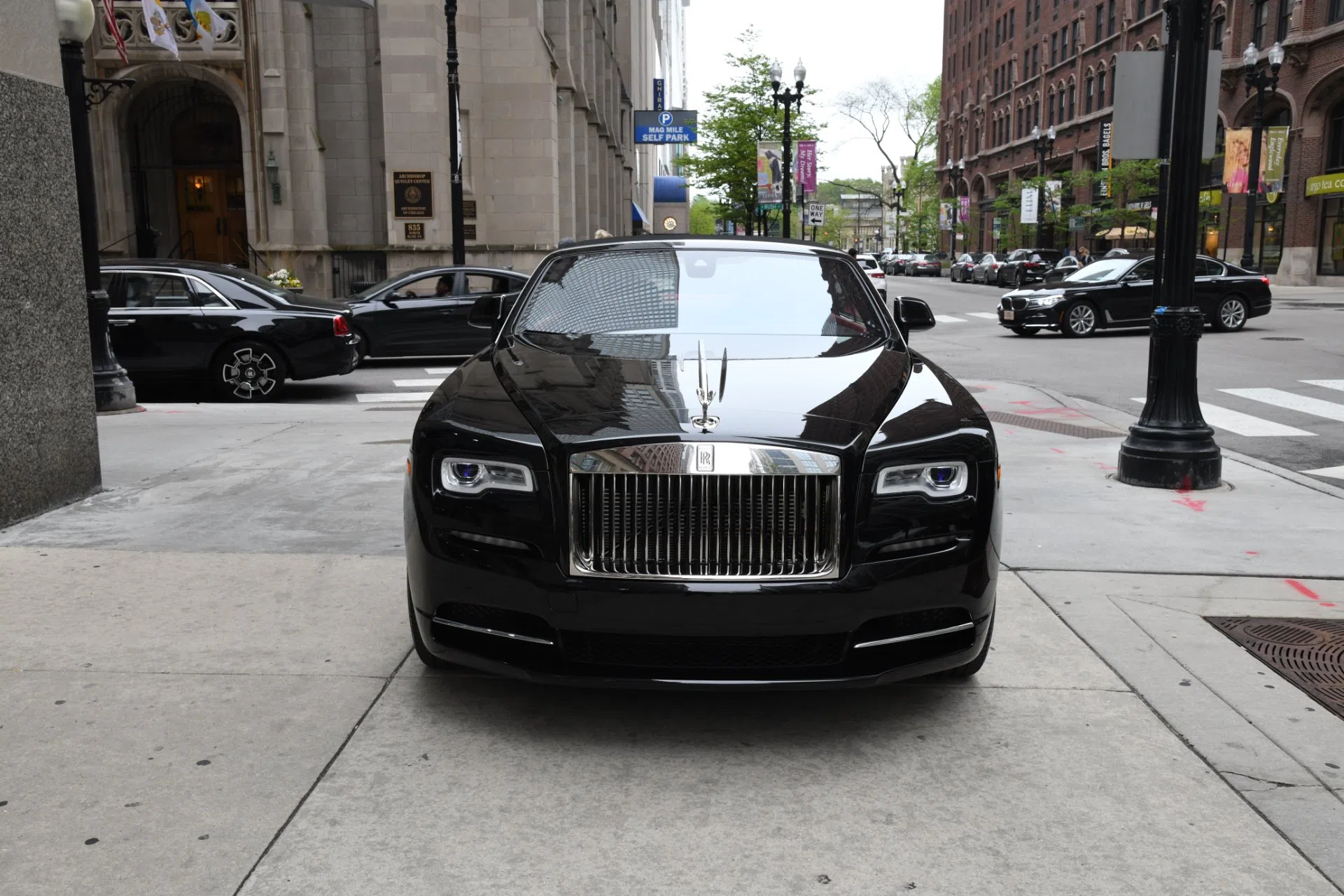 2018 Rolls-Royce Dawn for sale, exterior, Black Diamond