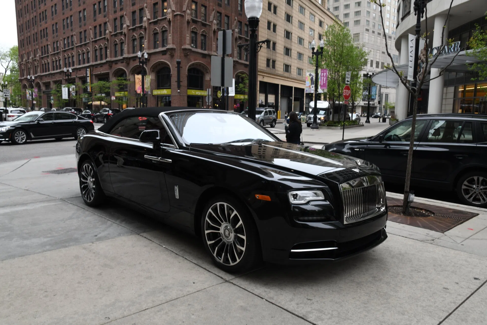 2018 Rolls-Royce Dawn for sale, exterior, Black Diamond