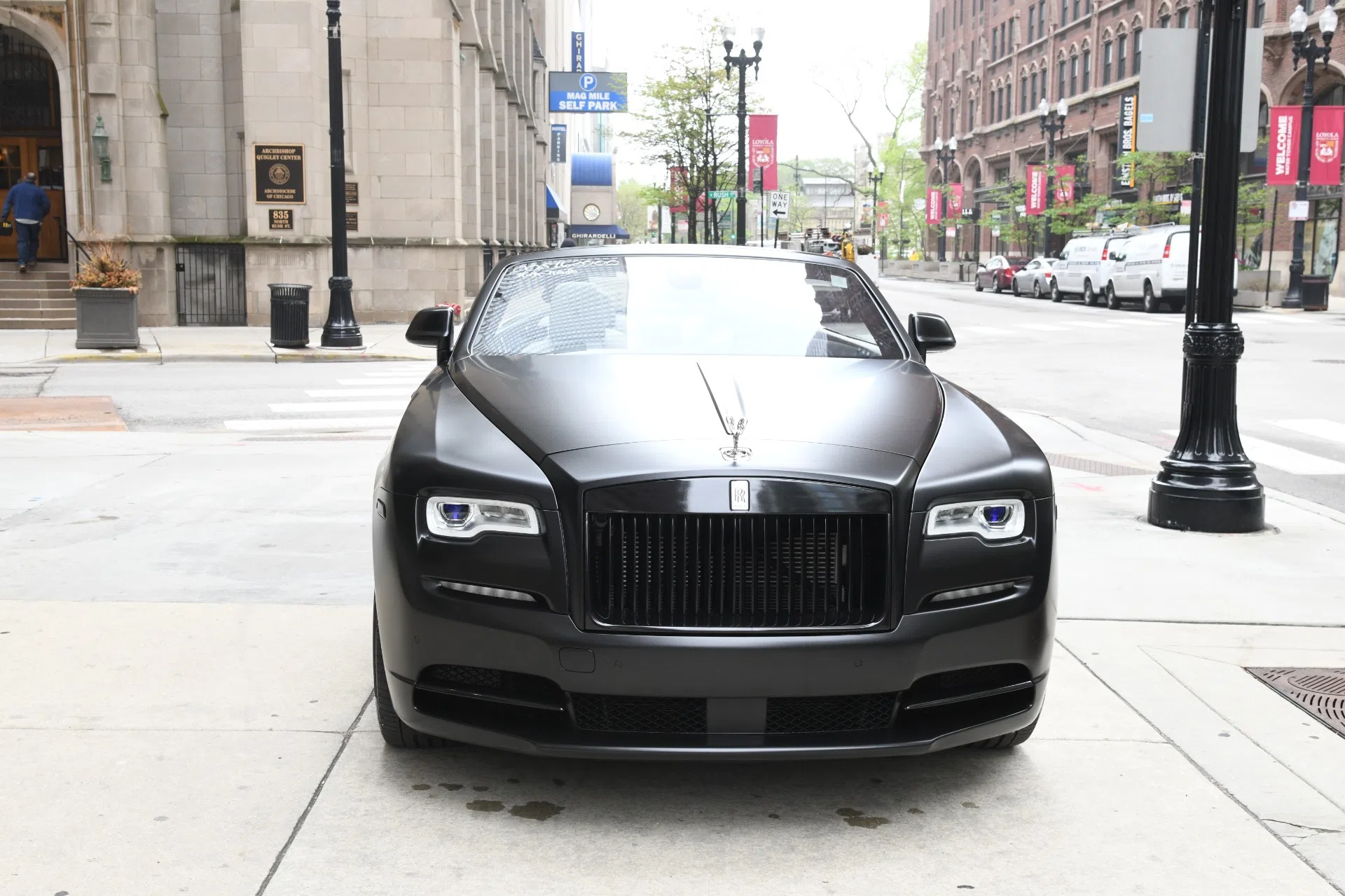 2018 Rolls-Royce Dawn for sale, exterior, Black Kirsch