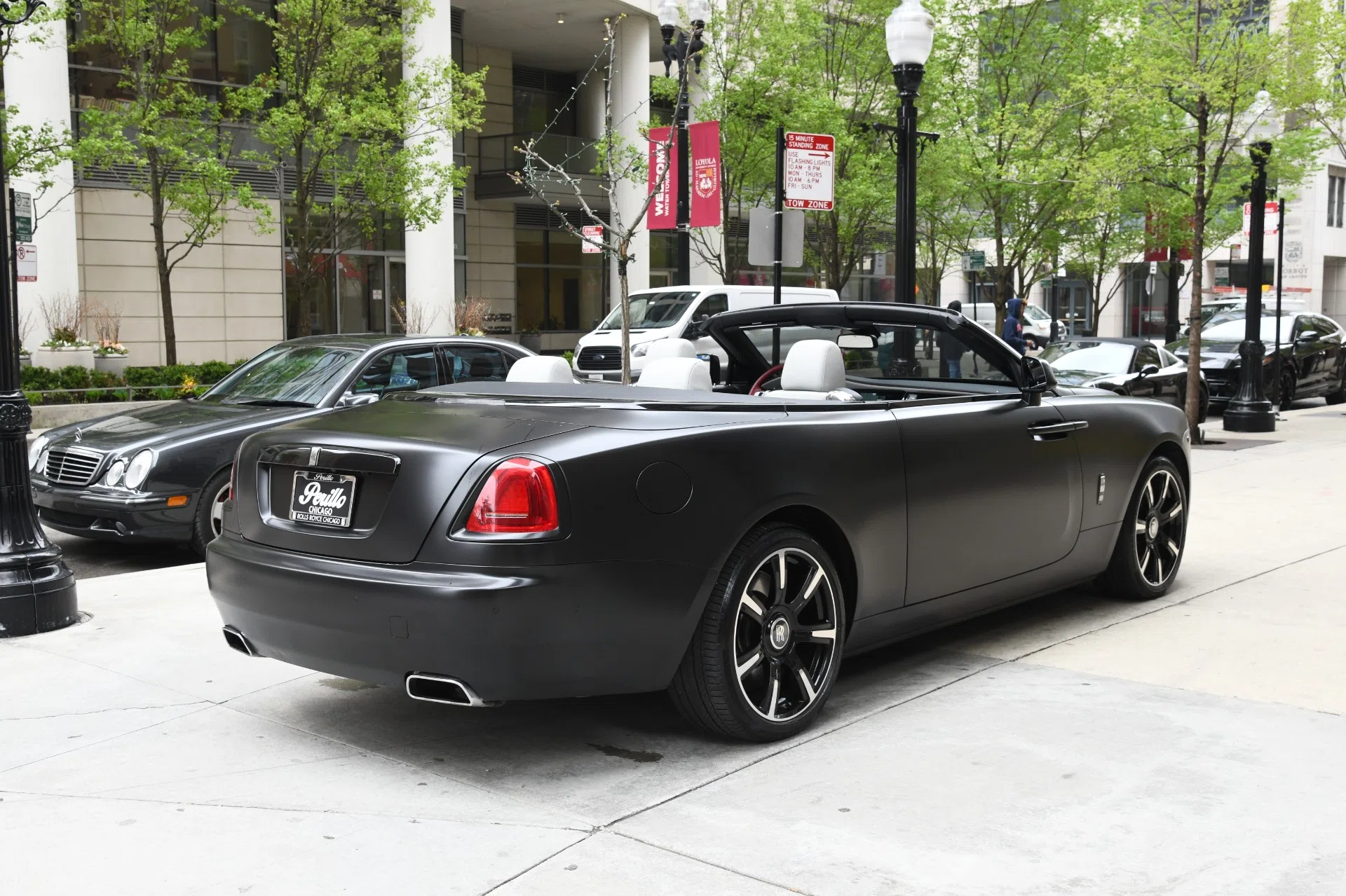 2018 Rolls-Royce Dawn for sale, exterior, Black Kirsch