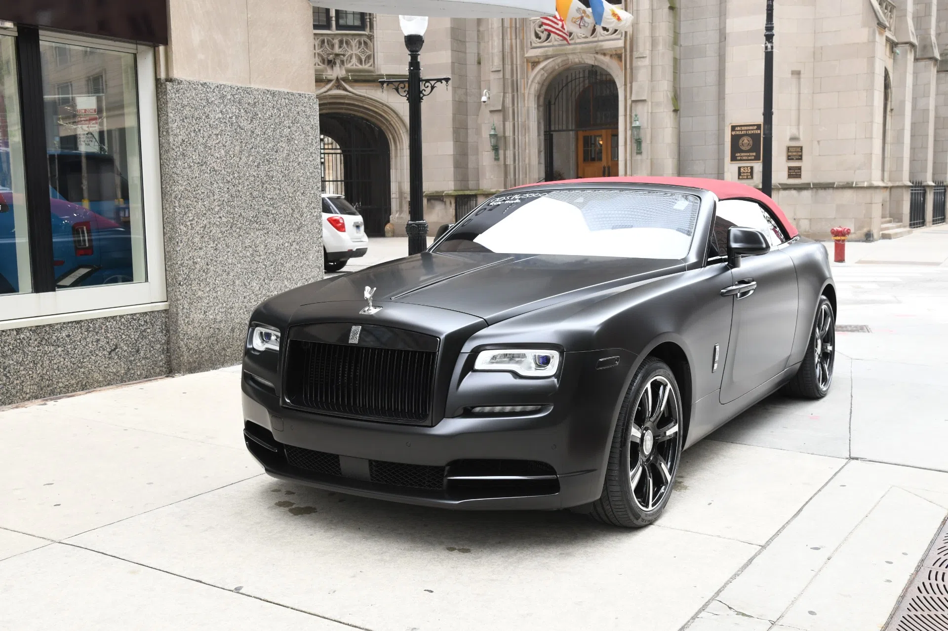 2018 Rolls-Royce Dawn for sale, exterior, Black Kirsch