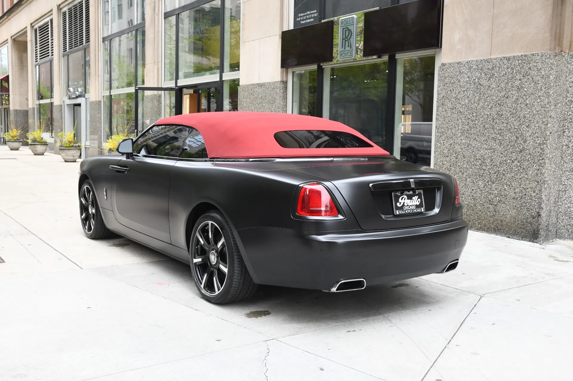 2018 Rolls-Royce Dawn for sale, exterior, Black Kirsch
