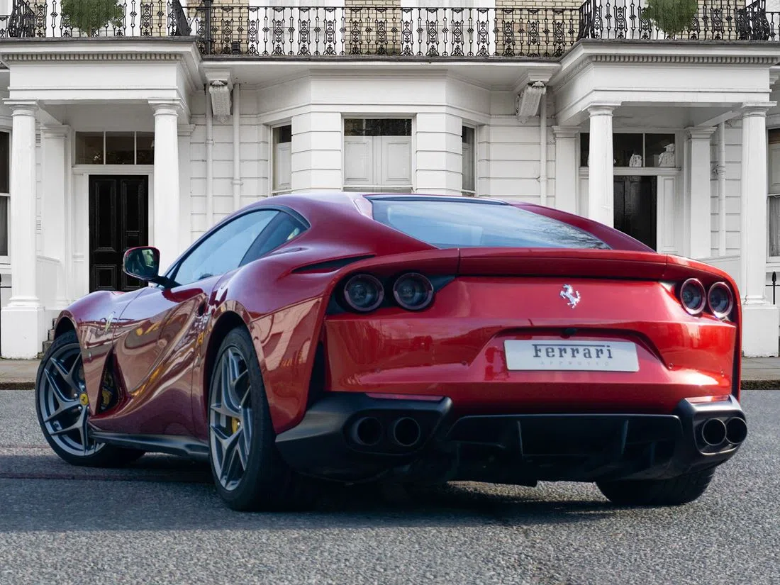 2018 Ferrari 812 Superfast for sale, exterior, Rosso Corsa