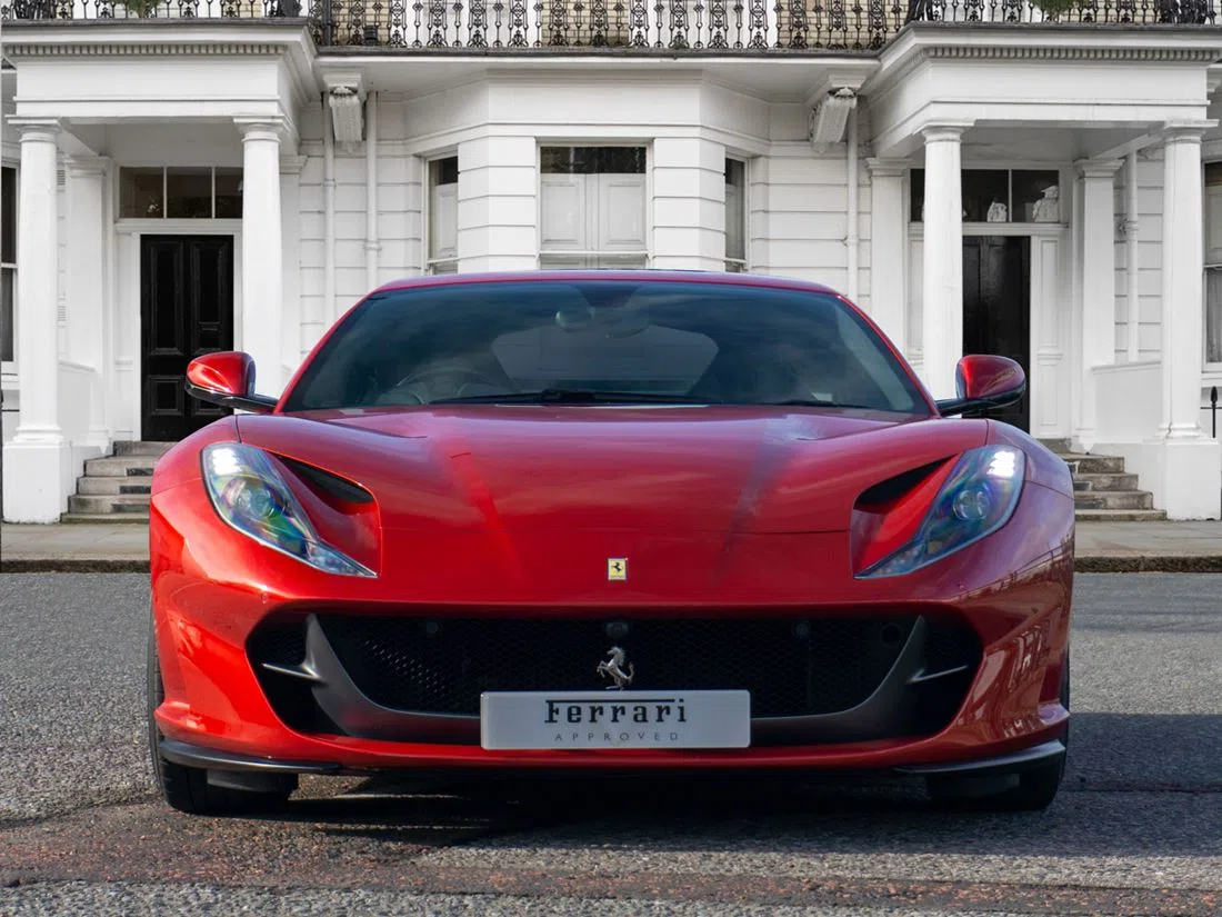 2018 Ferrari 812 Superfast for sale, exterior, Rosso Corsa