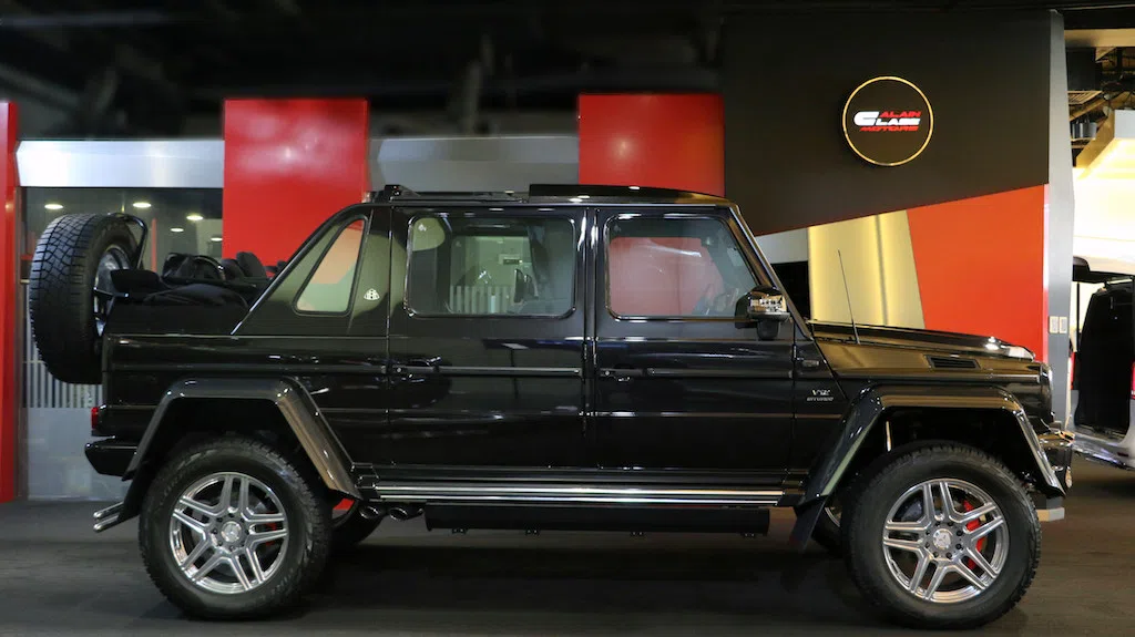 2018 Mercedes-Maybach G650 Landaulet 1 of 99 for sale, exterior, Designo Mocha Black Metallic
