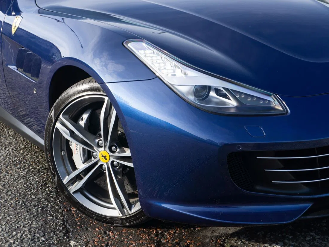 2019 Ferrari GTC4Lusso for sale, exterior, Blu Tour De France