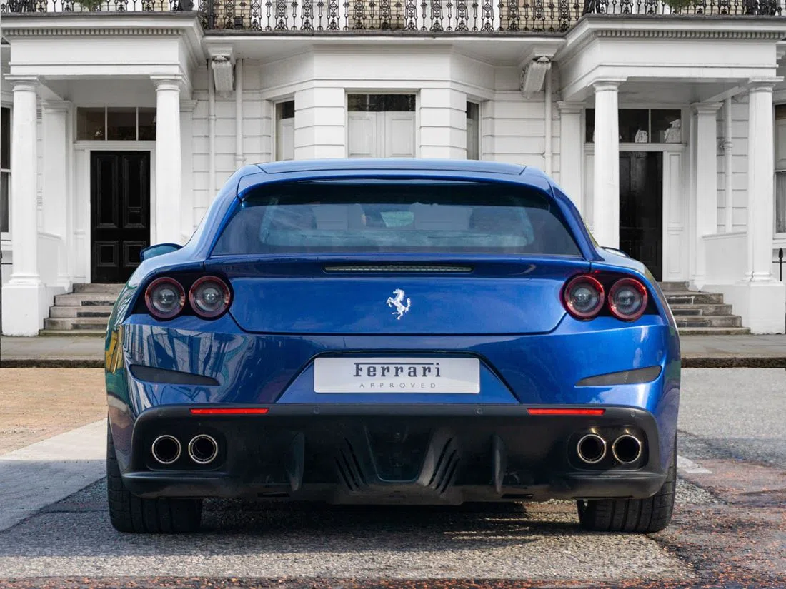 2019 Ferrari GTC4Lusso for sale, exterior, Blu Tour De France