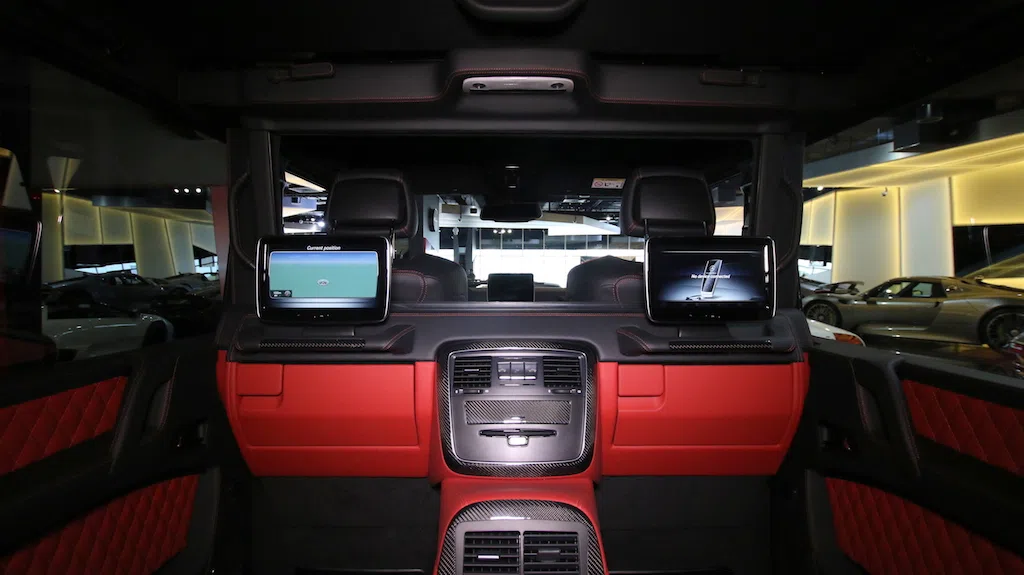 2018 Mercedes-Maybach G650 Landaulet 1 of 99 interior, Black | Red