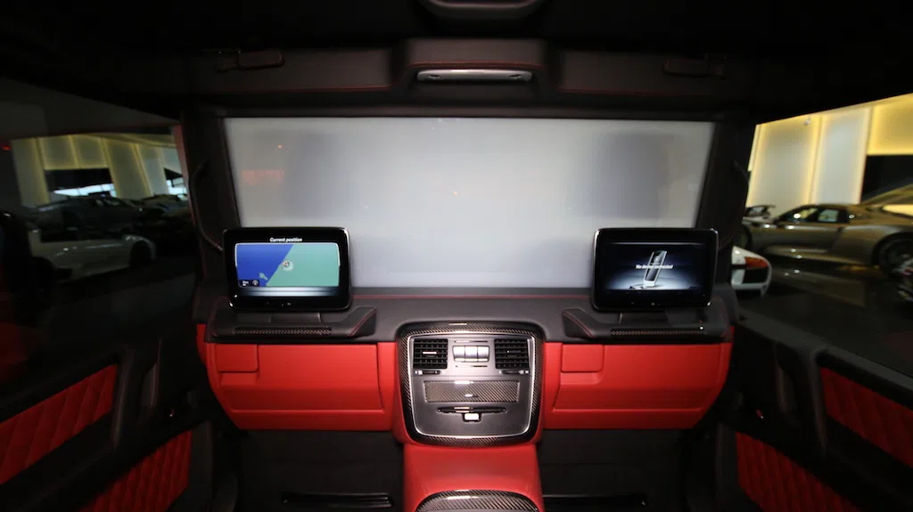 2018 Mercedes-Maybach G650 Landaulet 1 of 99 interior, Black | Red