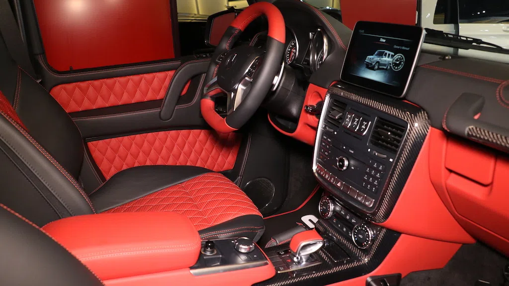 2018 Mercedes-Maybach G650 Landaulet 1 of 99 interior, Black | Red