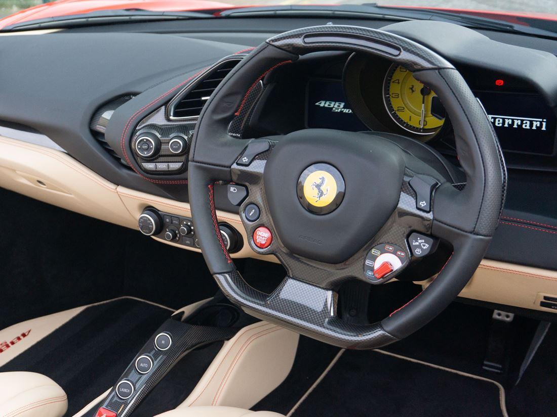 2018 Ferrari 488 Spider, 6/20
