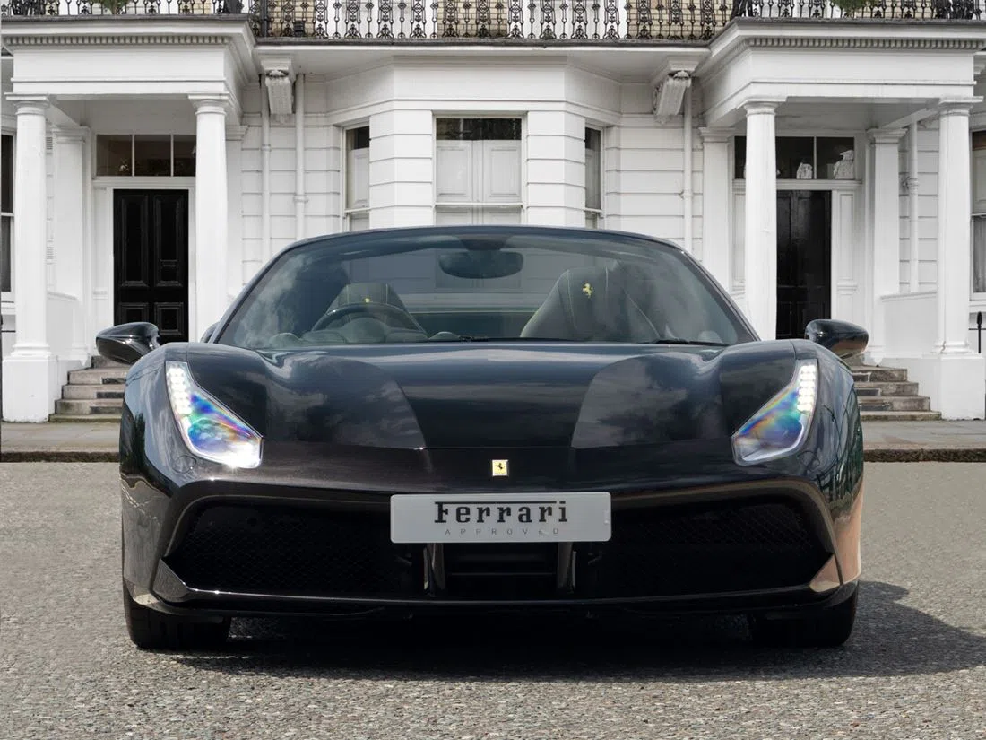 2018 Ferrari 488 Spider for sale, exterior, Nero Daytona