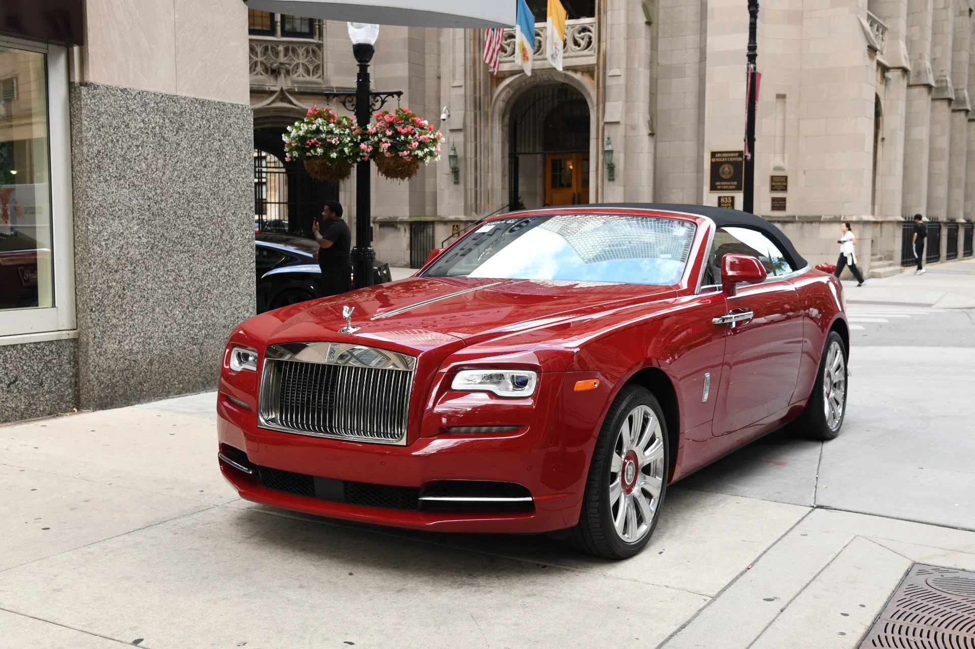 2017 Rolls-Royce Dawn for sale, exterior, ENSIGN RED