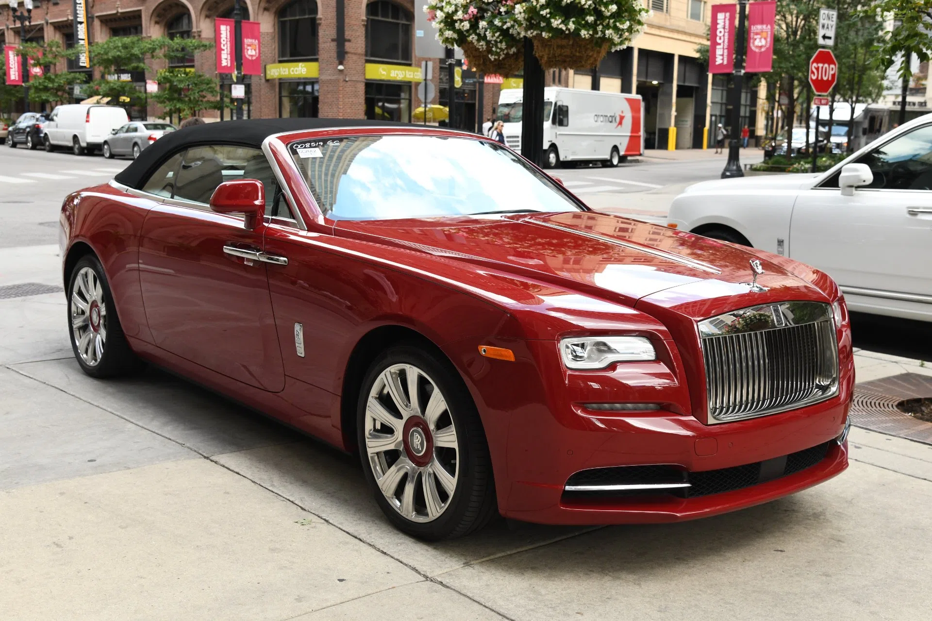 2017 Rolls-Royce Dawn for sale, exterior, ENSIGN RED