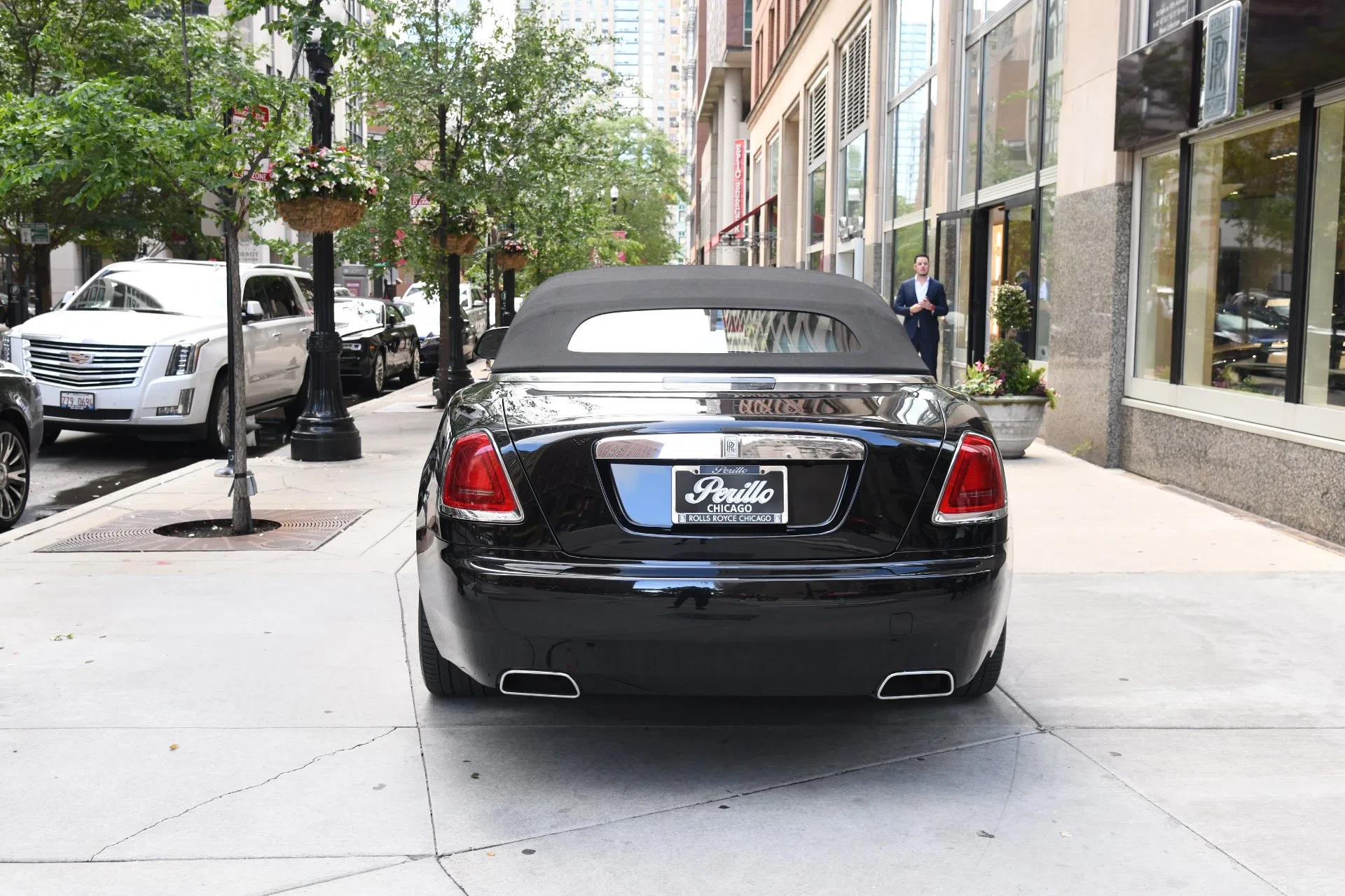 2016 Rolls-Royce Dawn for sale, exterior, Black