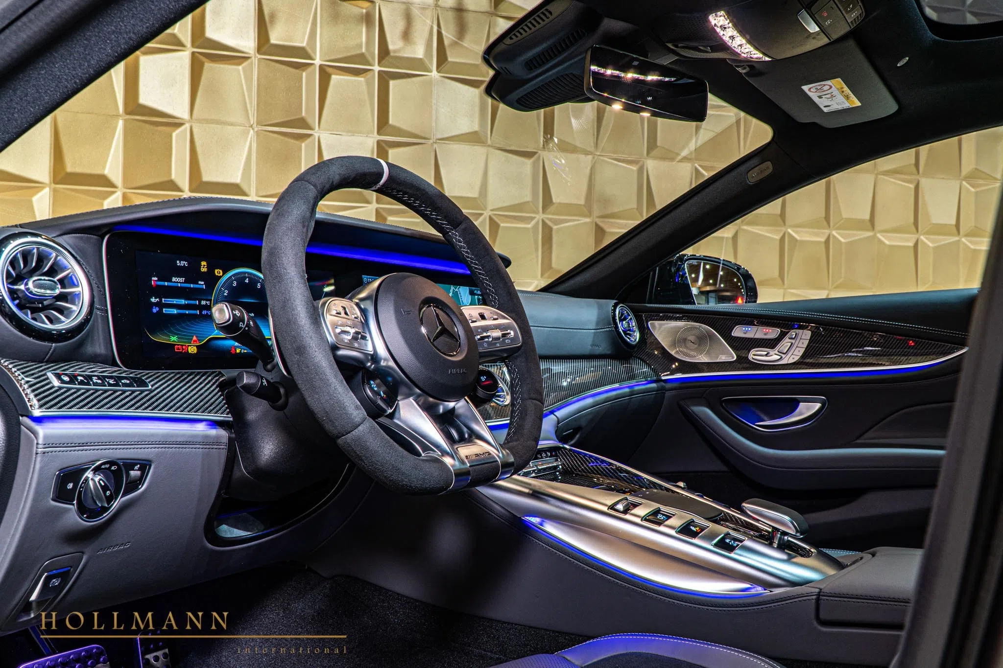 2020 BRABUS GT 800 interior, dashboard, Nappa Leather Grey