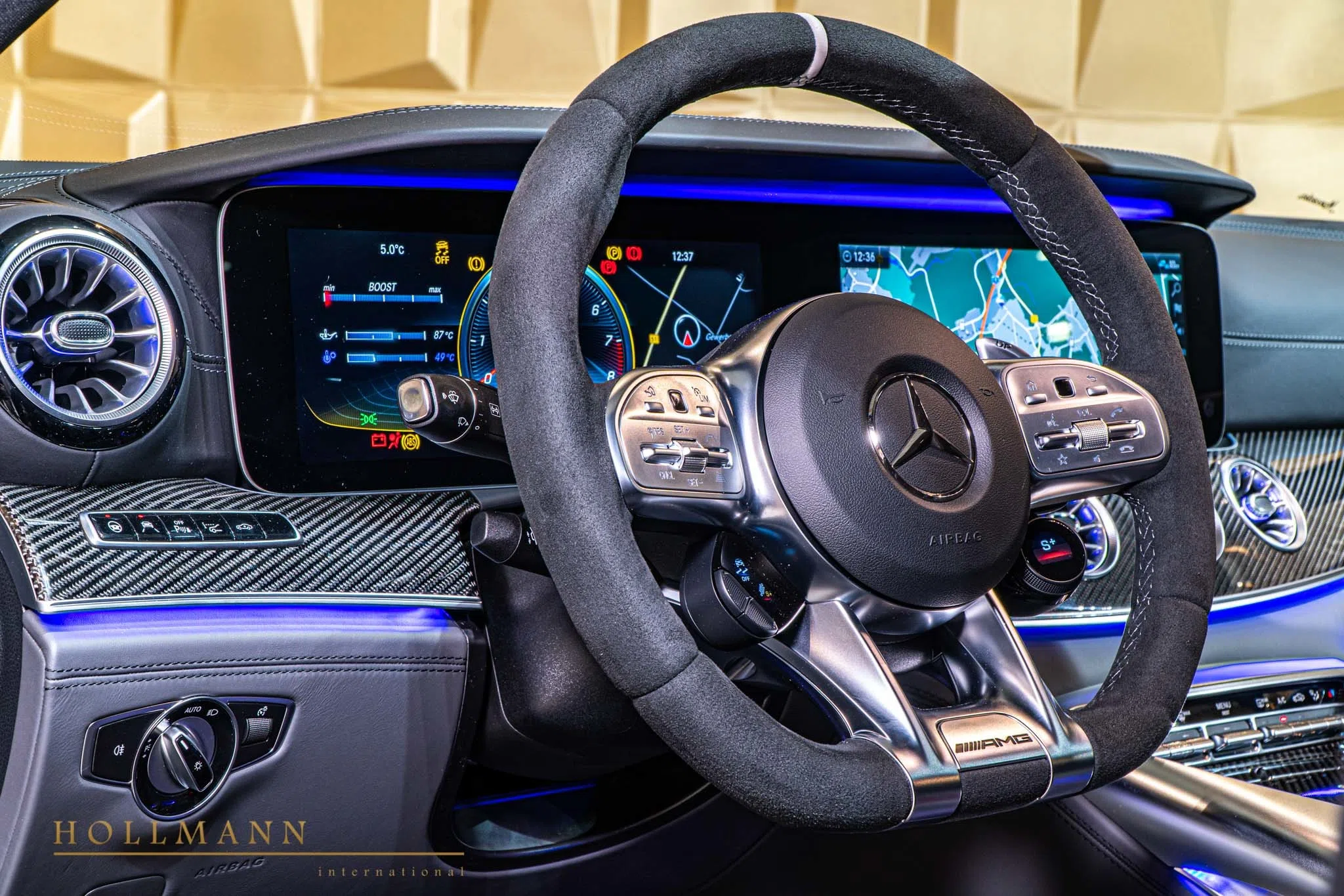 2020 BRABUS GT 800 interior, Nappa Leather Grey