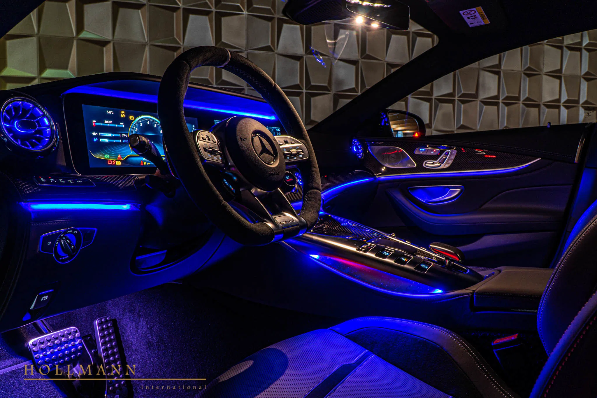 2020 BRABUS GT 800 interior, dashboard, Nappa Leather Grey