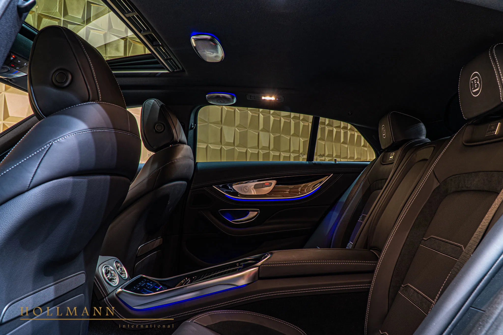 2020 BRABUS GT 800 interior, seats, BRABUS Fine leather Black