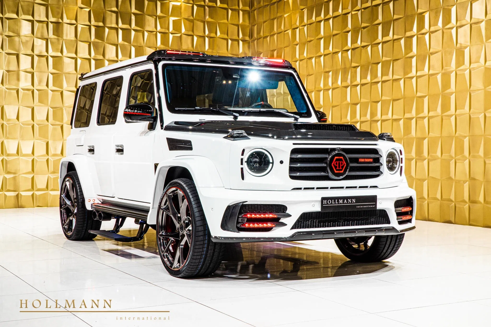 2020 Mansory G-Class Star Trooper for sale, exterior, DESIGNO Diamantweiß Bright